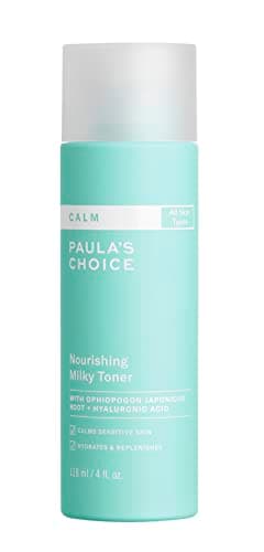 Paula’s Choice Calm Nourishing Milky Toner for Sensitive Skin, Calms + Soothes Redness, Suitable for Rosacea-Prone & Eczema-Prone Skin, Fragrance-Free & Paraben-Free, 4 Fl Oz. image