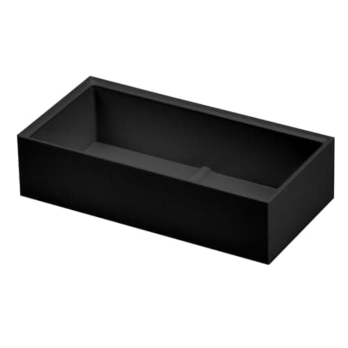 Bostitch Office Konnect Desk Organizer Accessory Tray, Wide, Stacks for Desktop Storage, Black image