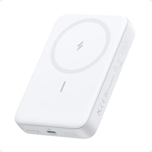 Anker Zolo Magnetic Power Bank, Compact 10,000mAh Wireless Portable Charger with 30W Max Fast Charging, Skin-Friendly and Durable Battery Pack, for iPhone 16/15/14 Series, AirPods, and More image
