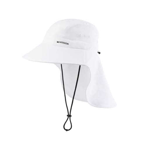 MISSION Cooling UPF Sun Defender Hat - Men's and Women's Sun Hat for Hiking, Golfing & Fishing - Sweat & Water Activated Technology image