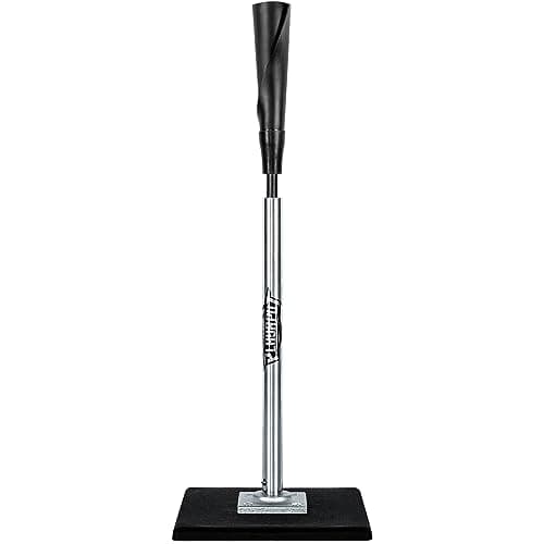 PLAYAPUT Portable Batting Tee for Baseball/Softball, Height Adjustment from 25-37 inch image