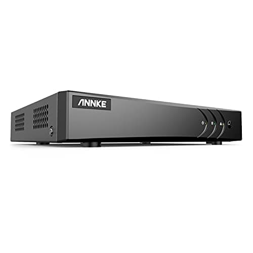 ANNKE 3K Lite H.265+ Security DVR Recorder with AI Human/Vehicle Detection, 8CH Hybrid 5-in-1 CCTV DVR for Surveillance Camera, Supports 8CH Analog and 2CH IP Cameras, Remote Access (No Hard Drive) image
