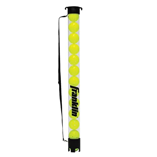 Franklin Sports Pickleball Retriever Tube + Ball Holder - 12 Ball Pickleball Hopper + Picker Upper - Training + Practice Accessories + Gear image