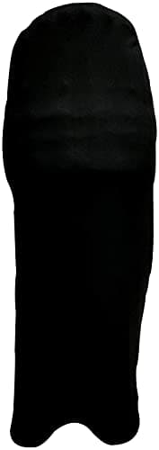 Skyhi Colored Cricket Batting Pads Covers - Leg Guards Clads - Leg Guard Skin (Black-1), Standerd size image