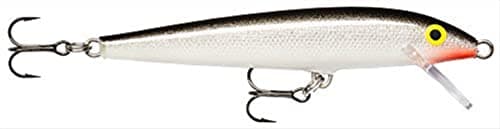 Rapala Original Floater 07 Fishing lure (Silver, Size- 2.75), 9, Firetiger image