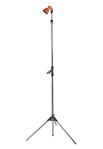 CAMPLUX Portable Poolside Outdoor Shower with on/off Valve and Tripod Stand image