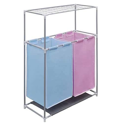 FEMICON 2-Section Laundry Sorter Hamper image