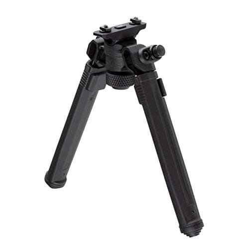 Magpul Rifle Bipod Gun Rest for Hunting and Shooting, M-LOK, Black image