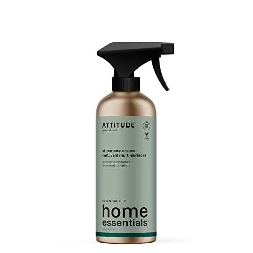 ATTITUDE All Purpose Cleaner, EWG Verified Multi-Surface Products, Vegan, Naturally Derived Multipurpose Cleaning Spray, Lavender and Rosemary, 16 Fl Oz image