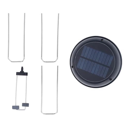 Solar Powered Water Agitator, Solar Heated Water Bowl, Waters Wiggler Bird Bath for Bird Baths, Scenic Pondsly and Other Environments image