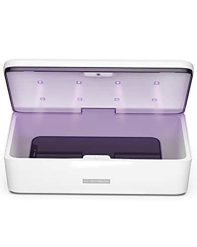 UV Light Sanitizer Box, UVC Phone Sanitizer Box for Smartphone,Jewellery and Household Items image