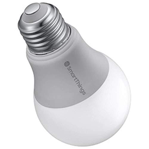 SAMSUNG SmartThings Smart LED Light Bulb for Connected Home | Energy Efficient, Dimmable | Hub Required, Voice Control Compatible with Alexa, Google, or Bixby | Warm White (8ZA-A806ST-Q4R) image