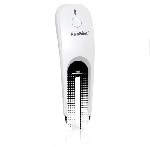 RainPoint 3-in-1 Smart Wireless Soil Moisture Meter for Plants Indoor/Outdoor Without Hub, WiFi APP Temperature Sunlight Sensor for Gardening Lawn Houseplants Monitor Hygrometer image
