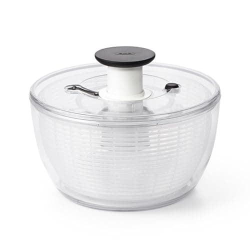 OXO Good Grips Large Salad Spinner - 6.22 Qt., White image