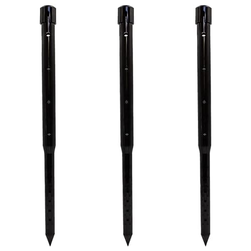 24" DEEP DRIP Watering Stake (3 Pack) (Black), 24GKDD image