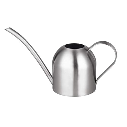 IMEEA Indoor Watering Can for House Plants Stainless Steel Watering Can Metal with Long Spout (33oz/1L) image