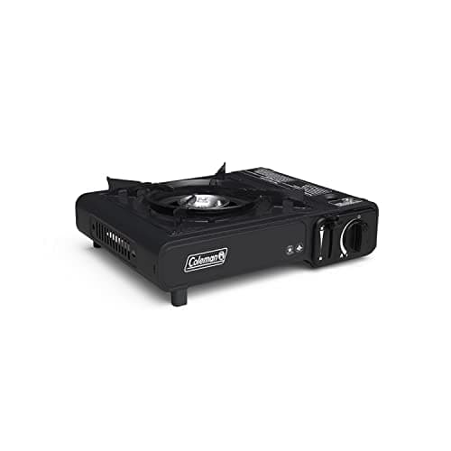 Coleman Classic 1-Burner Butane Stove, Portable Camping Cooktop with Carry Case & InstaStart Ignition, Adjustable Burner with 7650 BTUs of Power image