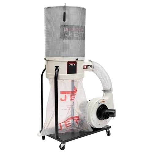 JET Vortex Cone Dust Collector, 2-Micron Canister Filter, 1-1/2 HP, 115/230V 1Ph (Model DC-1100VX-CK) image