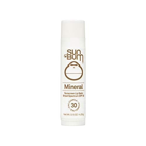 Sun Bum SPF 30 Mineral Sunscreen Lip Balm | Hawaii 104 Act Compliant (Octinoxate & Oxybenzone Free) Broad Spectrum Natural Lip Care with UVA/UVB Protection | .15 oz image