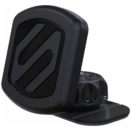 Scosche MAGDMB MagicMount Magnetic Phone Mount for Car, Dashboard Cell Phone Holder with 360° Adjustable Magnet Head, Universal Phone Stand for Car Compatible with iPhone, Samsung, and All Devices image
