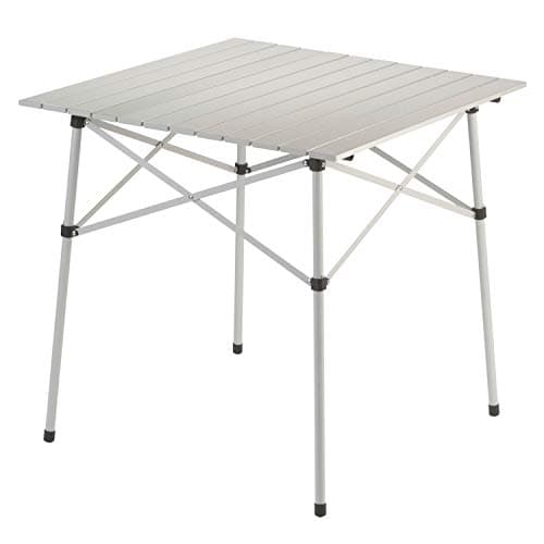 Coleman Outdoor Compact Folding Table, Sturdy Aluminum Camping Table with Snap-Together Design, Seats 4 & Carry Bag Included; Great for Camping, Tailgating, Grilling, & More image