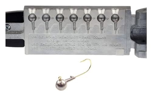 Do It Mold Round Head Jig Sz: 1/4 Oz Collar: Tapered Barb image
