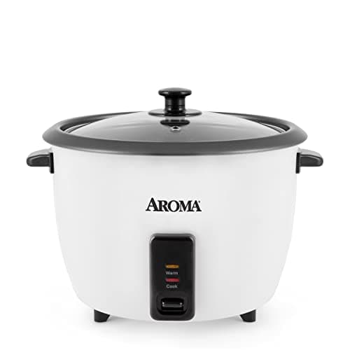 Aroma Housewares 32-Cup (Cooked) (16-Cup UNCOOKED) Pot Style Rice Cooker (ARC-7216NG), White image