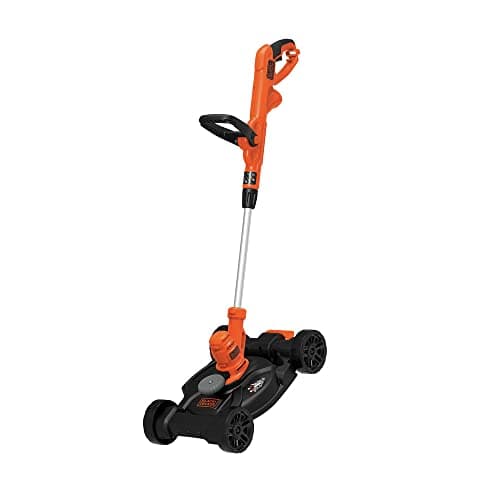 BLACK+DECKER 3-in-1 Corded Lawn Mower, String Trimmer & Edger, 12-Inch (BESTA512CM) image