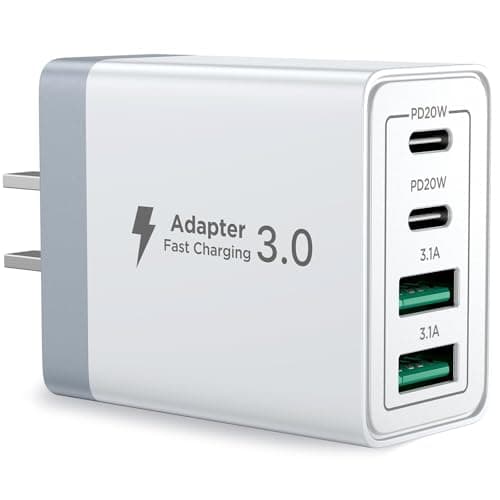 Aioneus USB C Charger Block, 40W 4-Port Fast Charger image