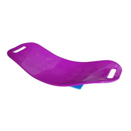 Balance Simply Board with Workout Mat - Yoga Fitness Balance Board for Core Training (Purple) image