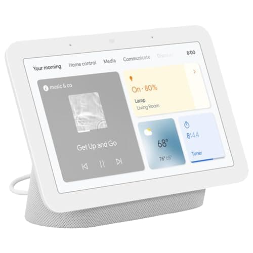 Google Smart Display 7 inch Touchscreen HD Display and Speaker with WiFi Streaming Wireless Video and Audio (2nd Gen) image
