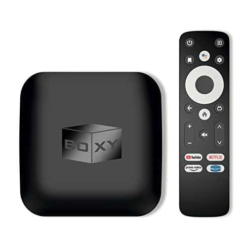 BOXY Android TV Box, Streaming Media Player 4K, Dune HD Media Center, Mini PC, AV1, USB 3.0, Ethernet, MKV/ISO DV P7 FEL AFR, HDR10+, DTS, Netflix in 4K Dolby Vision & Atmos, Voice image