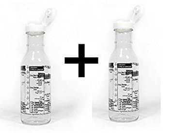 Norpro 809A Salad Dressing Maker, Clear, Set of 2 image