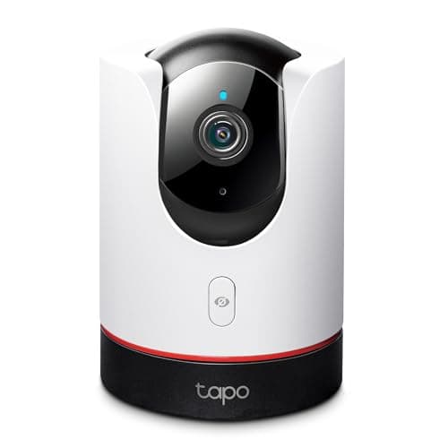 TP-Link Tapo 2K QHD Pan/Tilt Wi-Fi Camera | Apple HomeKit | Physical Privacy Mode | Color Night Vision | Motion Tracking | 2-Way Audio | Local/Cloud Storage | Works w/Alexa&Google Home | (Tapo C225) image