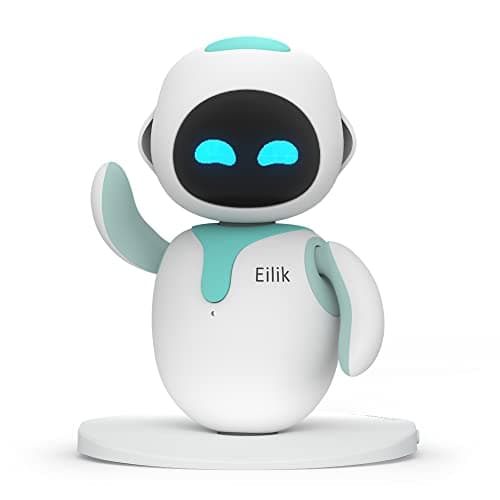 Eilik - Cute Robot Pets Toys with Abundant Emotions, Animations & Mini-Games, Your Perfect Desk Touch Interactive Companion, Holidays & Birthdays Gifts for Girls & Boys. image