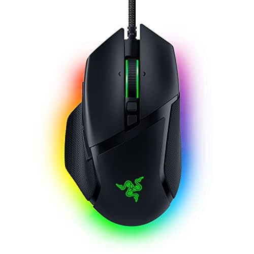Razer Basilisk V3 Customizable Ergonomic Gaming Mouse: Fastest Gaming Mouse Switch - Chroma RGB Lighting - 26K DPI Optical Sensor - 11 Programmable Buttons - HyperScroll Tilt Wheel - Classic Black image