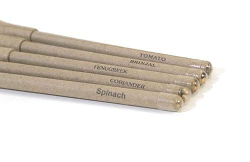 100% Plastic-Free Inspirational and Eco Friendly Pens, Kraft Paper Barrel Writing Pen, Ballpoint Pen 1.0mm Fine Point Pen, Office Stationary Gift Set, School Supplies, Sustainable Pens Blue Ink 5pcs image