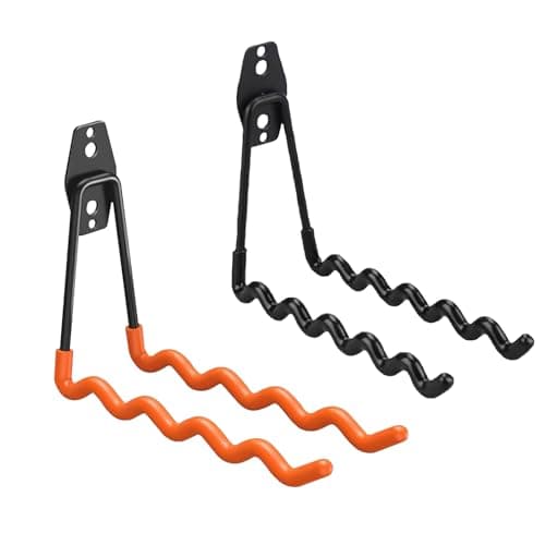 2 Pack Wall-Mounted Tennis Racket Storage Rack Display Stand image