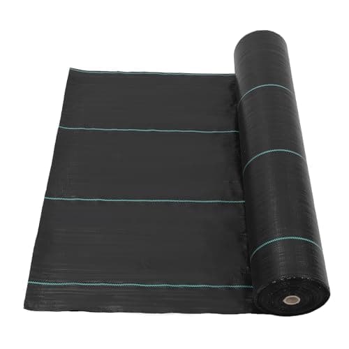 KOKEBREN 4ft x 250ft & 5oz Premium Garden Weed Barrier Landscape Fabric, Durable & Heavy-Duty Weed Block Gardening Mat, Easy Setup & Superior Weed Control, Eco-Friendly & Convenient Design image
