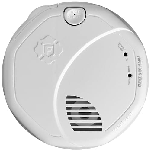 First Alert Battery Powered Z-Wave Smoke Detector & Carbon Monoxide Alarm, Works with Ring Alarm Base Station, 2nd Generation image