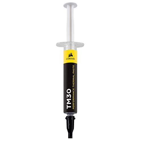 Corsair TM30 Performance Thermal Paste | Ultra-Low Thermal Impedance CPU/GPU | 3 Grams|w/applicator, silver for Desktop image