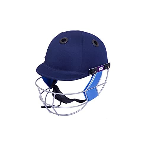 SS Sunridges SS Cricket Legend Premium Cricket Helmet - Men's Navy Blue - Large Size image