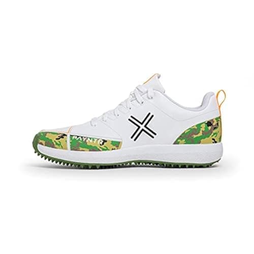 Payntr X Rubber Stud (Camo) Cricket Shoes (us_Footwear_Size_System, Adult, Men, Numeric, Medium, Numeric_10) image