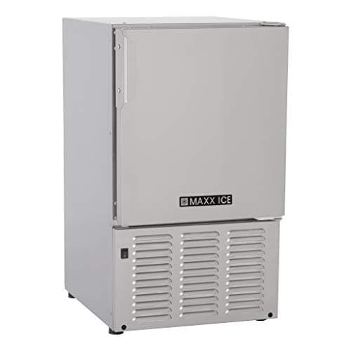 Marine Crescent Ice Maker - 23 lbs. - Stainless-North America Plug Type image