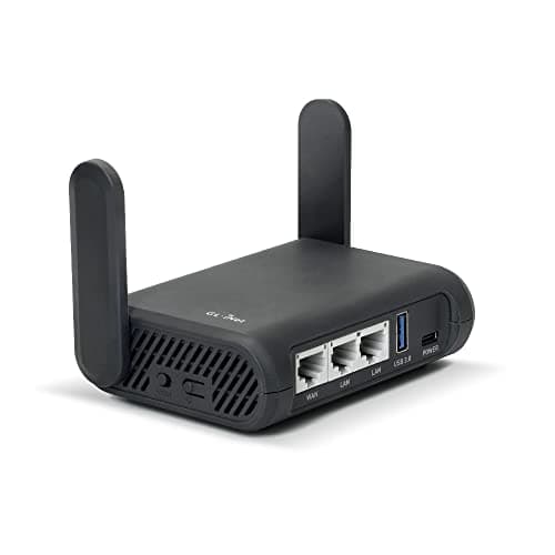 GL.iNet GL-A1300 Pocket VPN Travel Router - Portable Wi-Fi Router for Travel, Easy to Set up, Connect to Public & Hotel Wi-Fi login Page image