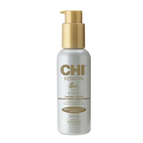 CHI Keratin K-Trix 5 Smoothing Treatment, Hair Serum For Creating Smooth, Frizz-Free Styles That Last, Sulfate, Paraben, & Cruelty-Free, 3.92 Oz image