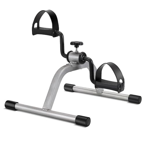 Pedal Exercise Mini Exercise Bike for Leg and Arm Recovery Exercise Lightweight and Portable Floor Bike image