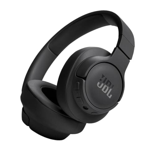 JBL Tune 720BT - Wireless Over-Ear Headphones with JBL Pure Bass Sound, Bluetooth 5.3, Up to 76H Battery Life and Speed Charge, Lightweight, Comfortable and Foldable Design (Black) image