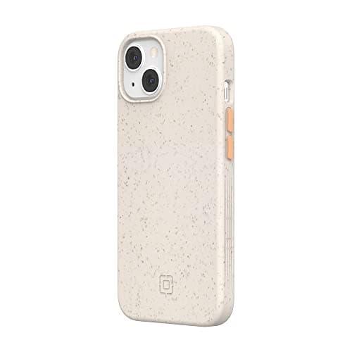 Incipio Organicore Series Case for iPhone iPhone 13 (6.1"), 100% Certified Compostable with 14 ft (4.3m) Drop Protection - Natural/Peach (IPH-1936-NTL) image