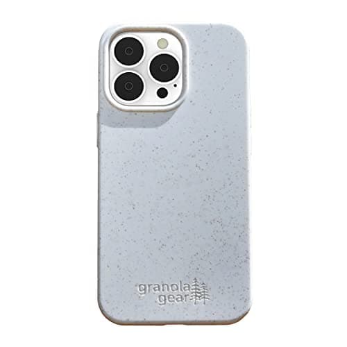 Eco by GranolaGear - Eco-Friendly Phone Case for iPhone 16 Pro - Biodegradable, Compostable, Plastic-Free, Made from Plants - Alpine Snow image